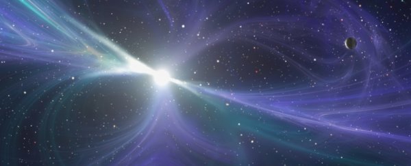 Astronomers have caught this pulsar glitching for the very first time