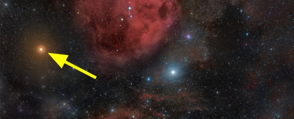 Astronomers detect a burst of gravitational waves from the direction of Betelgeuse