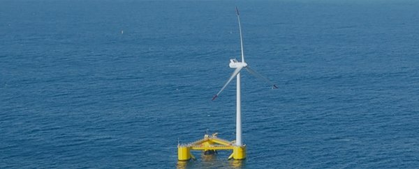 The world's largest floating wind turbine just came online