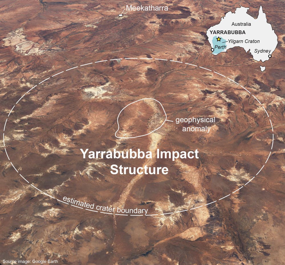 yarrabubba crater TC