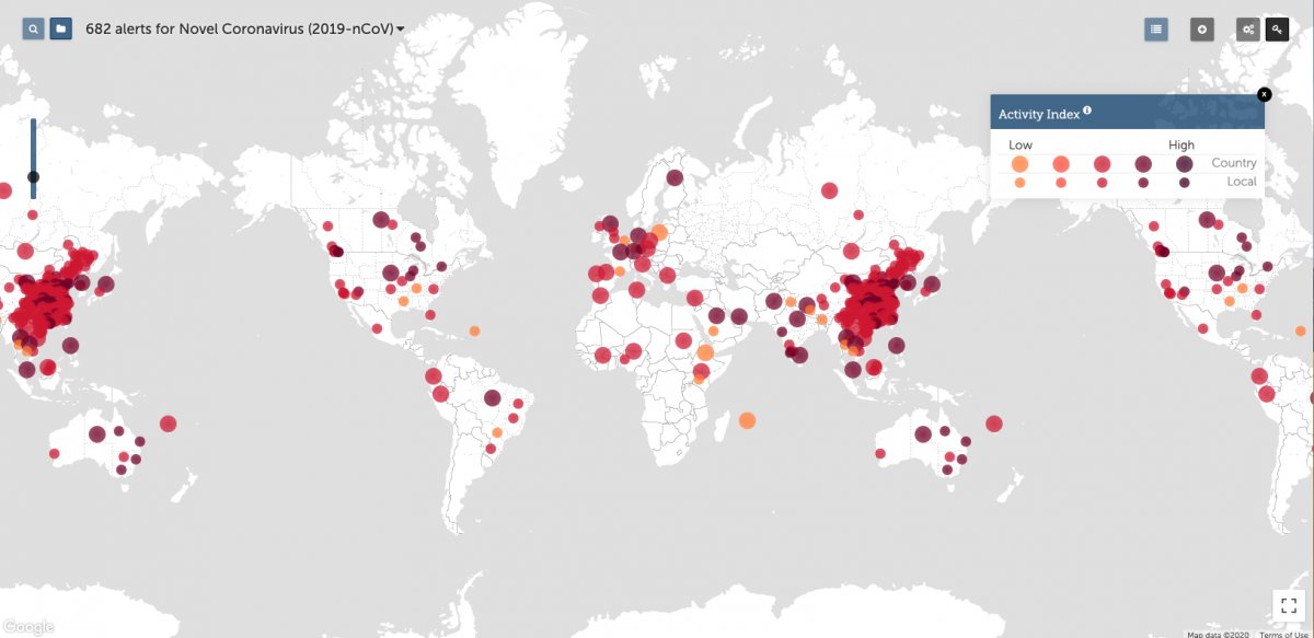 These 5 Online Tools Provide Up-to-Date Tracking of The New Coronavirus Spread