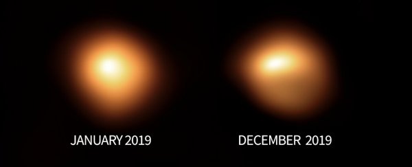 New telescope images of Betelgeuse reveal details of its mysterious dimming