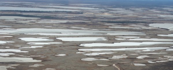 NASA has detected millions of methane hotspots littering the Arctic