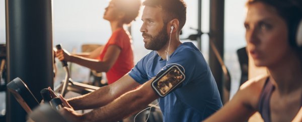 High-tempo music can enhance performance during exercise, study suggests