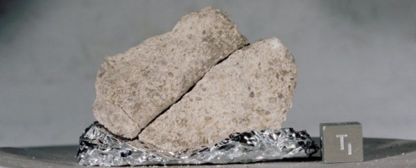 Scientists have found a way to extract information from a single grain of Moon dust
