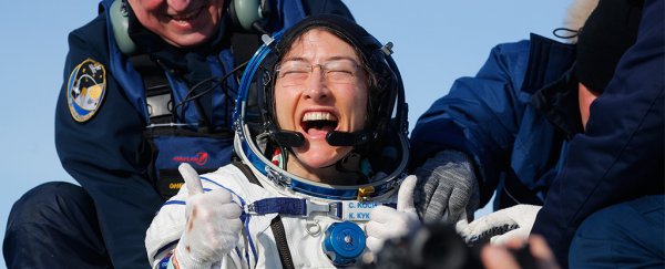 NASA astronaut Christina Koch just officially shattered a new spaceflight record