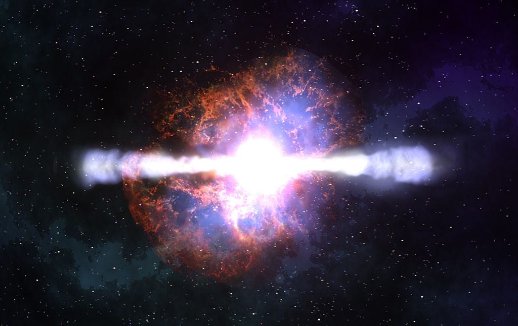 Artist's impression of a supernova. (NASA)