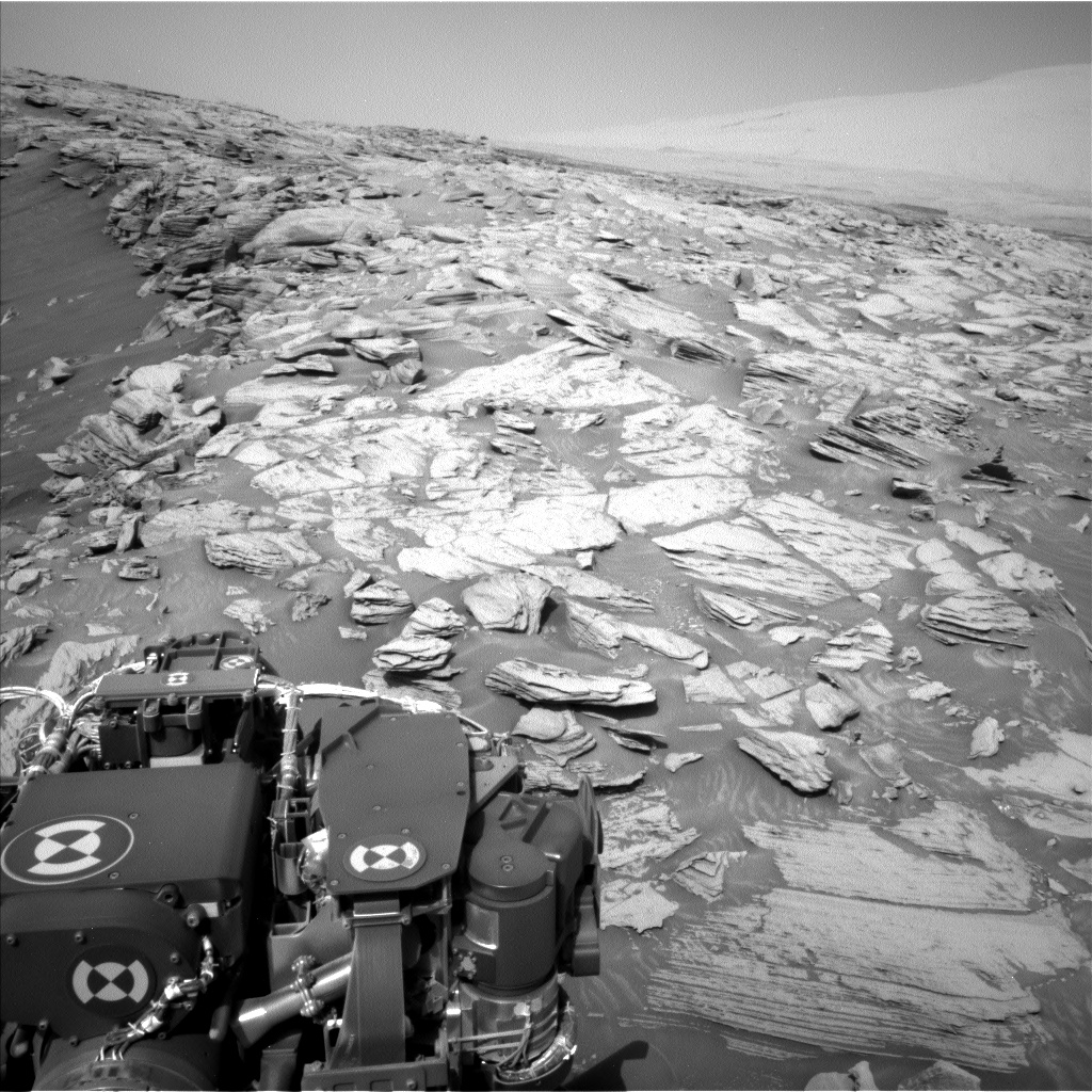 Curiosity after the climb on 6 March. (NASA/JPL-Caltech)