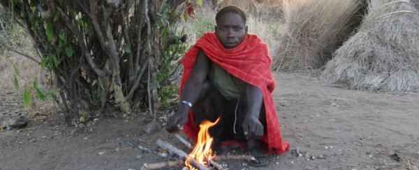 Hunter-gatherers sit as much as us, but how they sit makes all the difference