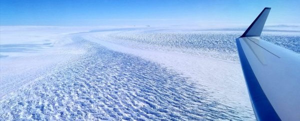 A glacier in Antarctica has retreated with astonishing speed, threatening collapse