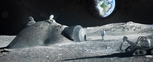 Astronaut pee could be a great building material for future Moon bases