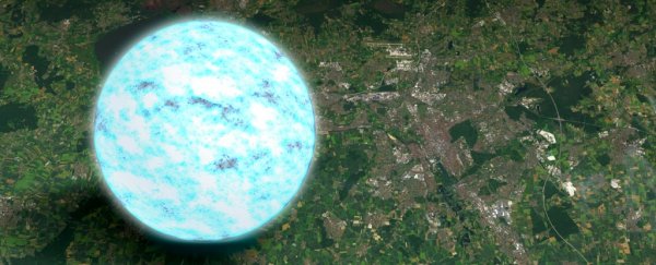Physicists just got the most accurate estimate yet for the true size of neutron stars