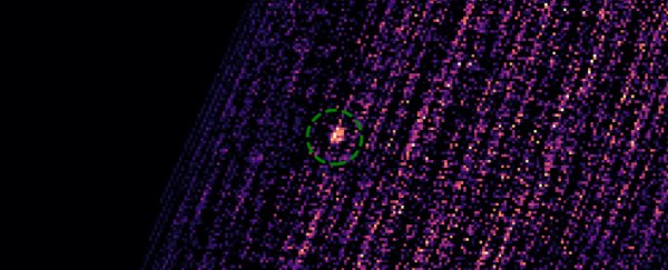 NASA probe accidentally discovers black hole flaring 30,000 light-years away