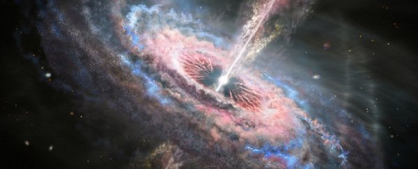Quasars can trigger tsunamis that tear across galaxies and snuff out star formation