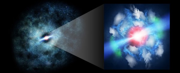 Astronomers observe blasting supermassive black hole jets from the early Universe
