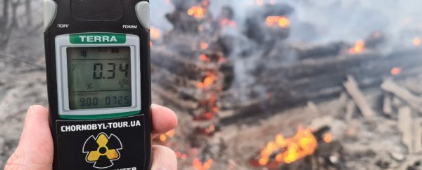 Updated: Forest fires are raging around Chernobyl's exclusion zone