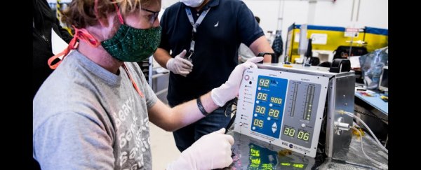 NASA has designed a mass-producible ventilator for a second wave of COVID-19