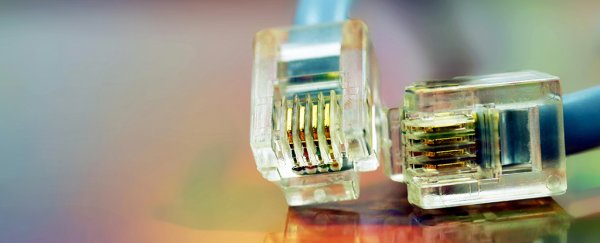 This prototype system could theoretically transmit data at 10 terabits per second