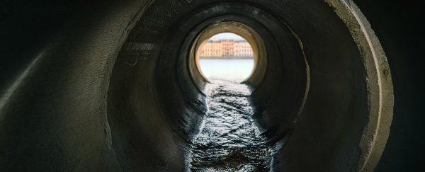 Scientists are developing a test to find the new coronavirus in wastewater