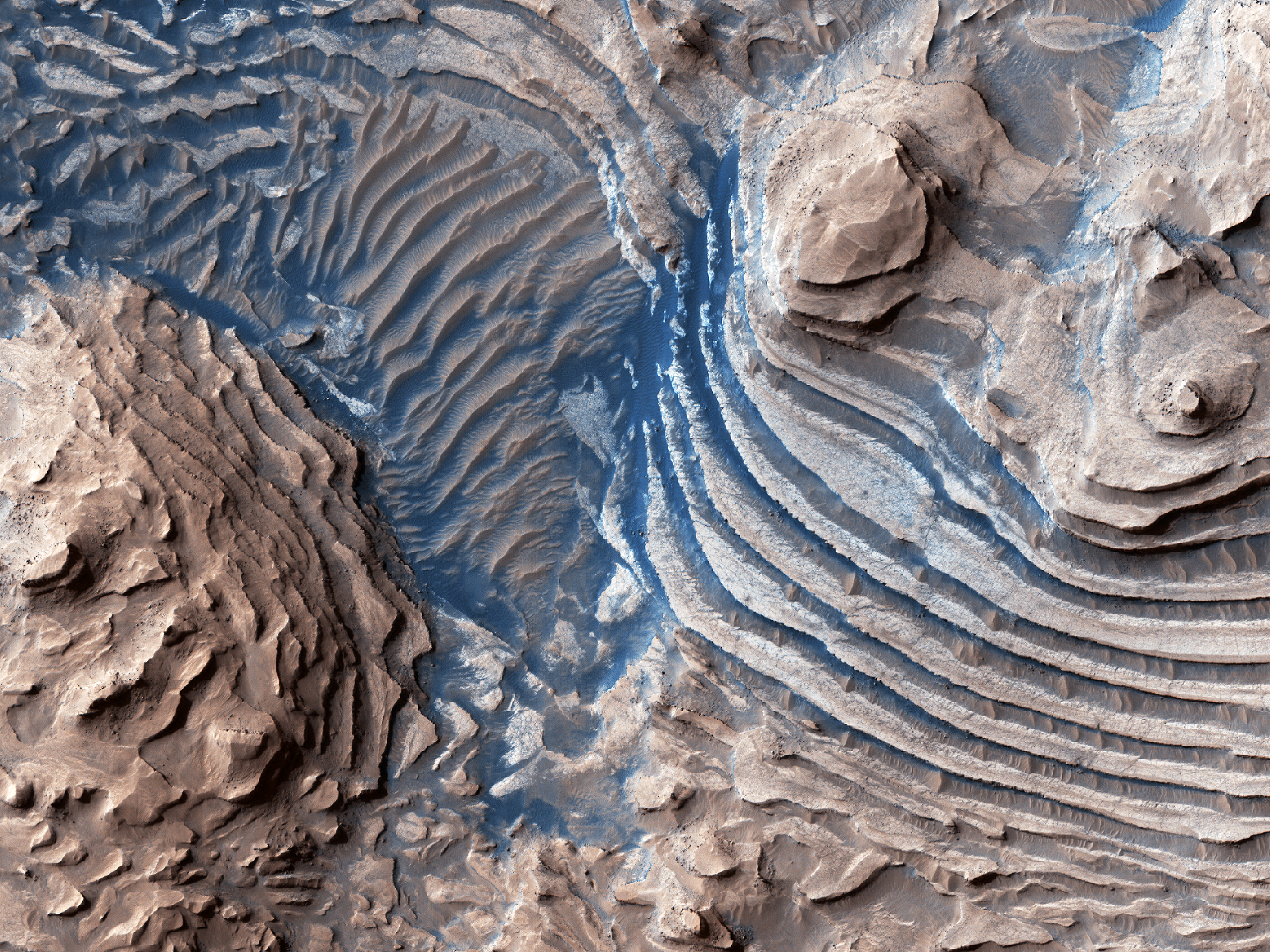 Meridiani Planum region of Mars