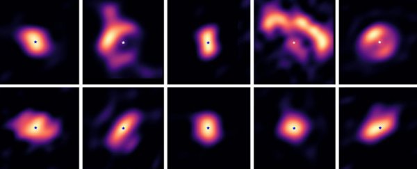 Stunning images reveal planet-forming disks around stars hundreds of light-years away