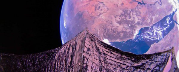 We just got incredible new photos of our lonely little world from LightSail 2