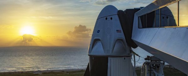 Bad weather threatens SpaceX's historic crewed rocket launch this week