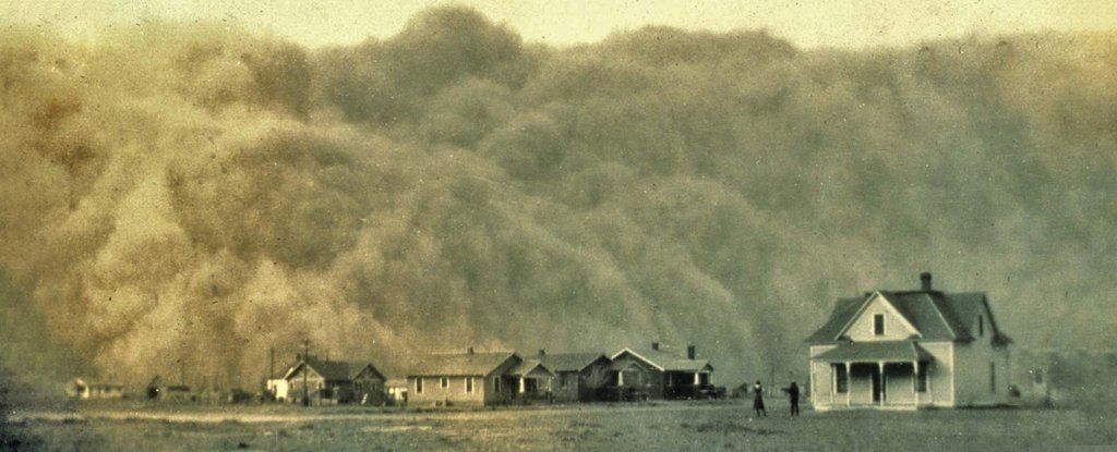 A Devastating US 'Dust Bowl' Is Twice as Likely Now Than During The Great Depression - ScienceAlert