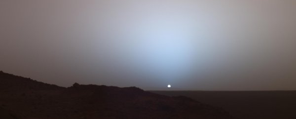 Earth germs probably can't contaminate the briny waters on the surface of Mars