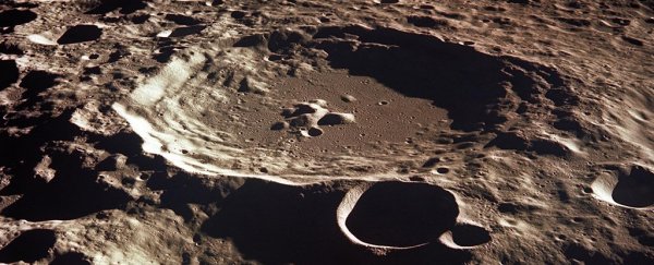 Violent impacts in the Moon's ancient past may have melted vast tracts of its surface