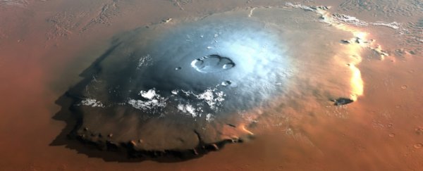 An ancient meteorite is the first chemical evidence of volcanic convection on Mars