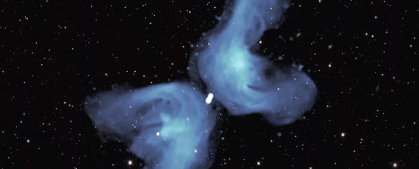The mystery of a strange X-galaxy powered by a monster black hole is finally solved