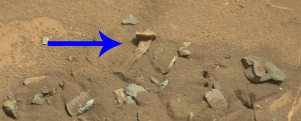 That 'human bone' found in a NASA Mars photo isn't even new. Here's the real story