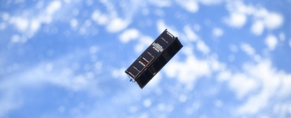 SpooQy-1 CubeSat launched in 2019 from the ISS.