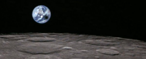 Haunting photos show how last year's lunar eclipse looked from the Moon
