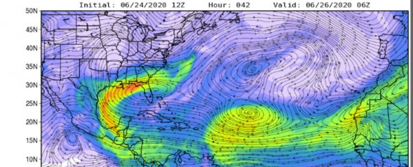 Warnings issued as unusually thick cloud of Saharan dust approaches the US
