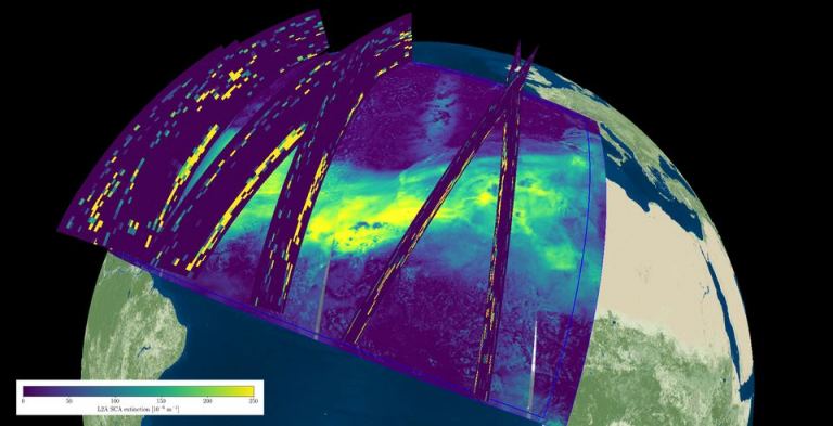 Desert dust plume over the Atlantic observed by Aeolus and Sentinel 5P article 768x393