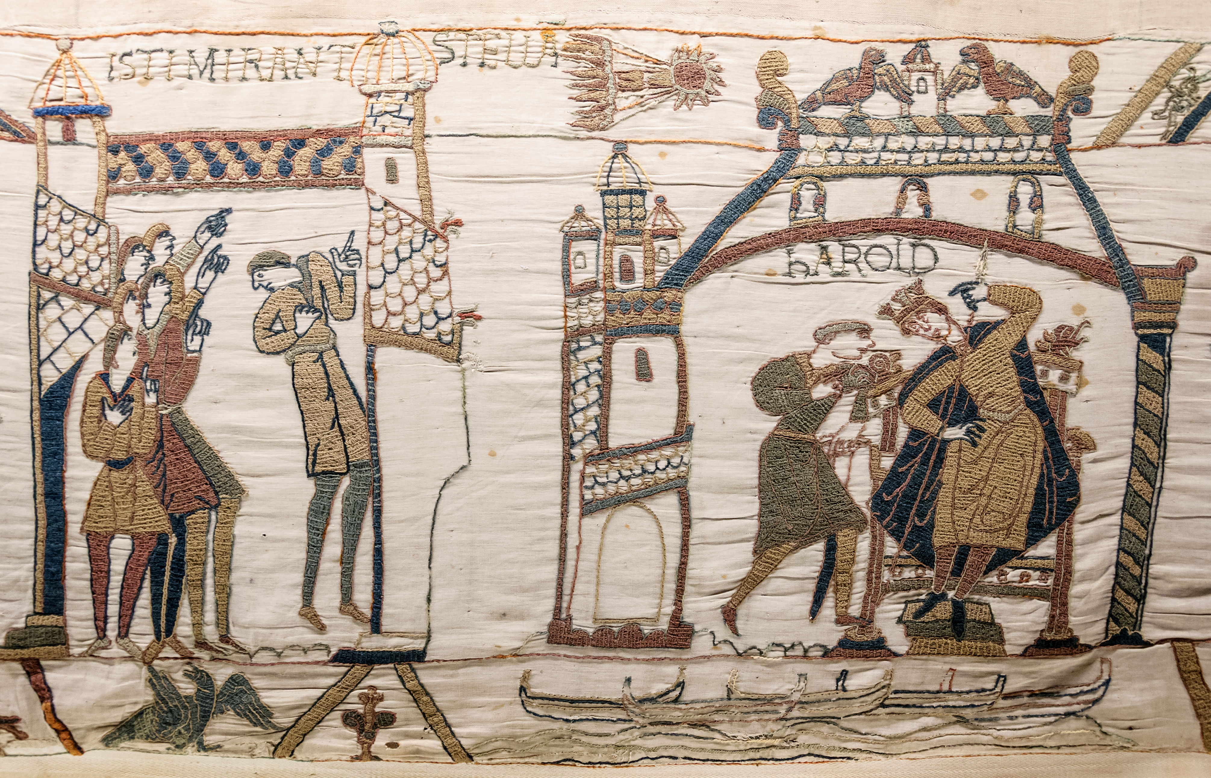 Comet Halley on the Bayeux Tapestry. (Wikipedia/CC BY-SA)