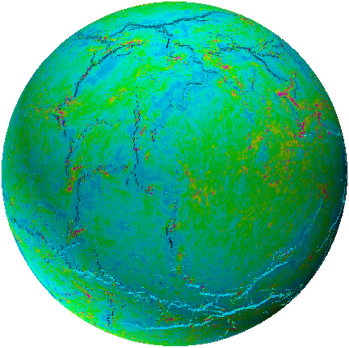full size image tectonic plates earth expansion