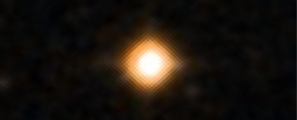 A picture of star GJ 3470.