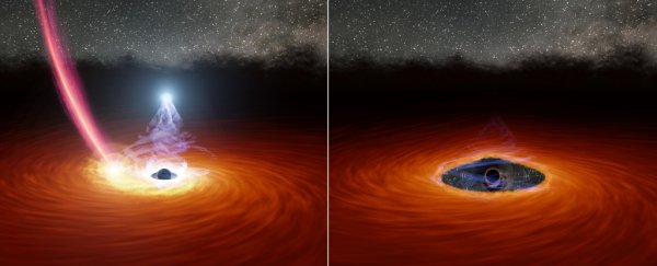 For the first time ever, astronomers have witnessed a black hole 'blink'