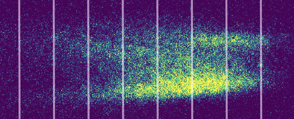 Bragg diffraction showing wave-like nature of an organic dye.  