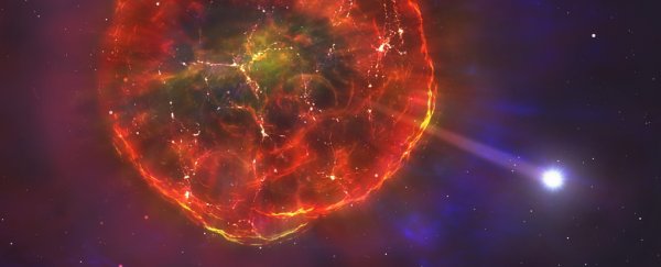 Mysterious Thermonuclear Blast Sends Strange Star Hurtling Across the Galaxy