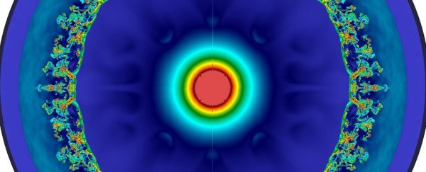 Astronomers use supercomputer to model a hypernova for 300 days after explosion