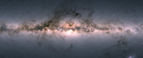A vast stream of flowing stars is evidence of the Milky Way's violent history