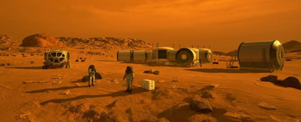 This is how many people you'd need to colonize Mars, according to science