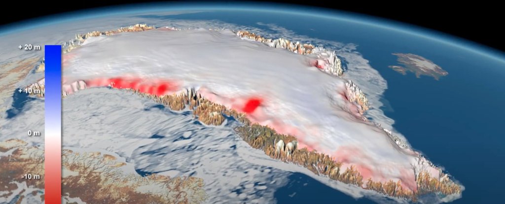 El derretimiento de la capa de hielo está perfectamente en línea con nuestro peor escenario, advierten los científicos