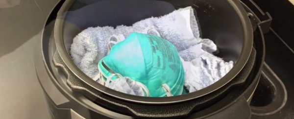 Research shows a way to sanitize N95 masks at home - you just need an electric cooker