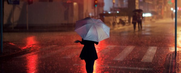 Why does some rain fall harder than other rain? A scientist explains