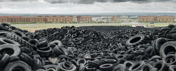 Engineers have found a way to make more durable roads out of old tyres and rubble